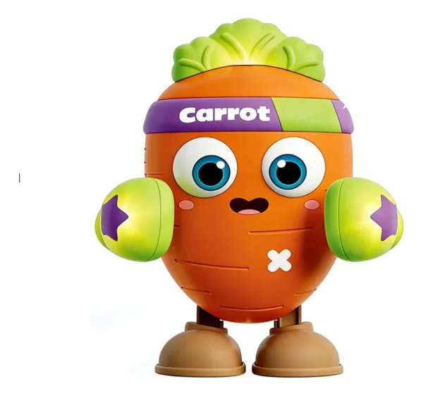 307AB12_1 Zanahoria Robot Interactiva con Luz y Sonido - Imagen 1