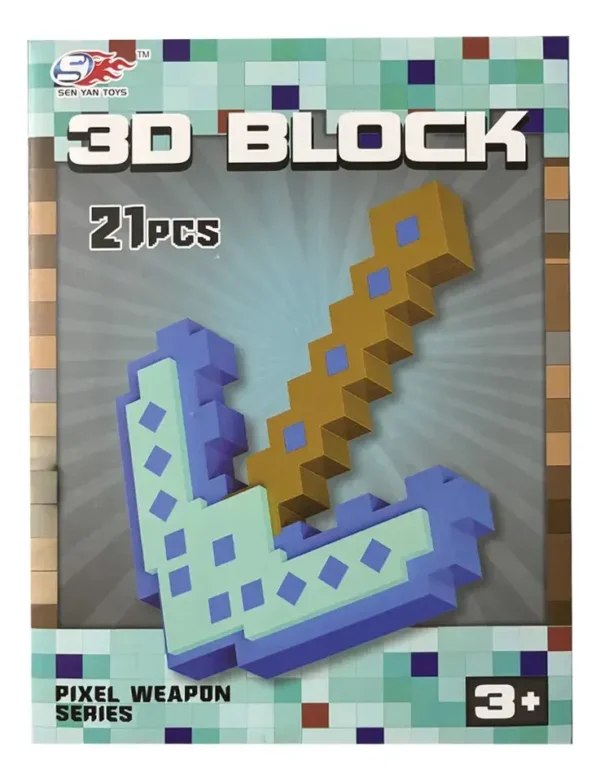Pico Minecraft para arma - Imagen 2